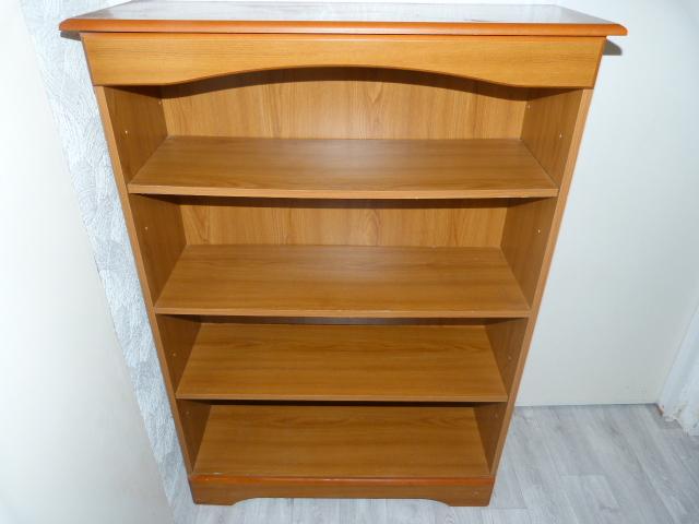 Preview of the first image of BOOK CASE VERY GOOD CONDITION Removable shelvess.