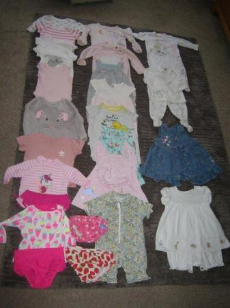 Image 1 of Baby Clothes; Over 100 Items Some Never Worn.