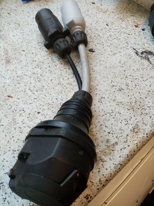 Preview of the first image of Caravan electric connection plugs and adapters.