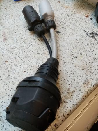 Image 1 of Caravan electric connection plugs and adapters
