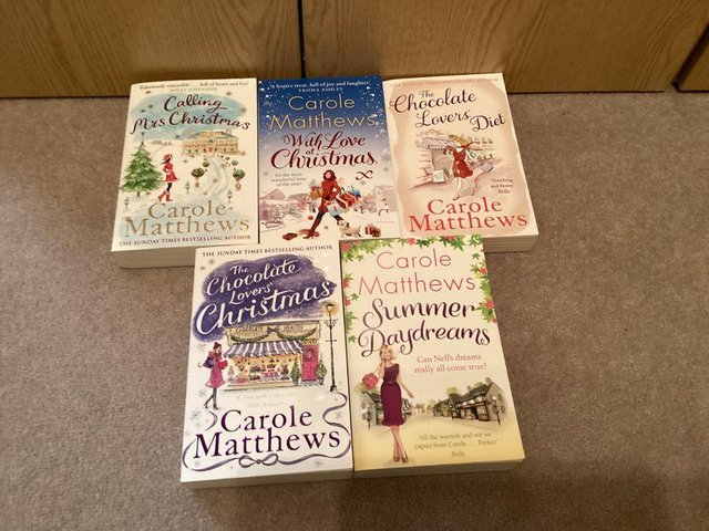 Preview of the first image of 5 Carole Matthews Novels.