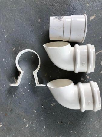 Image 1 of Marley Rain Water Fittings in White.