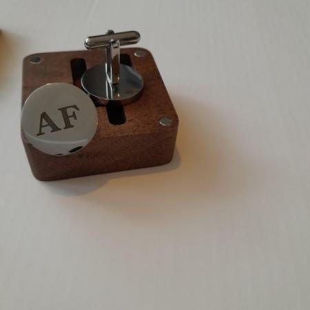 Image 3 of Personalised cufflinks Ideal gift