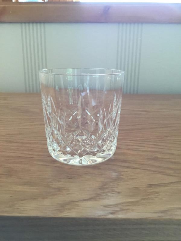 Preview of the first image of Waterford Lismore Crystal Tumblers x 6.
