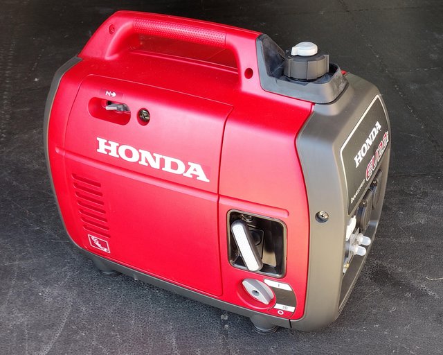 Preview of the first image of HONDA EU2.2i INVERTER GENERATOR - AS NEW - IDEAL FOR CARAVAN.