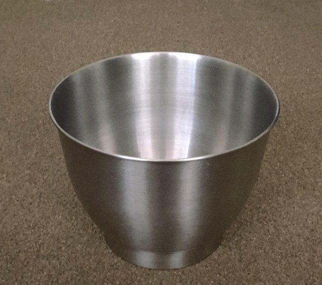 Preview of the first image of Stainless Steel Mixing Bowl For A Food Mixer.