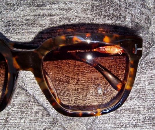Image 2 of New Tom Ford Amarra square sunglasses