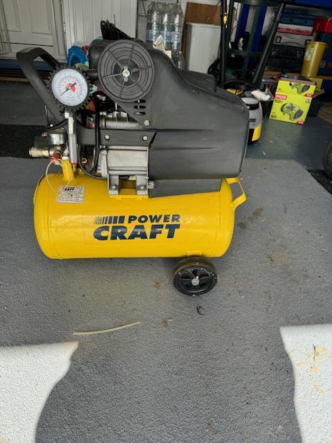 Preview of the first image of POWER CRAFT AIR COMPRESSOR.