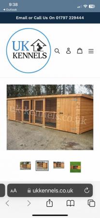 Image 1 of Large dog kennel Uk kennels make