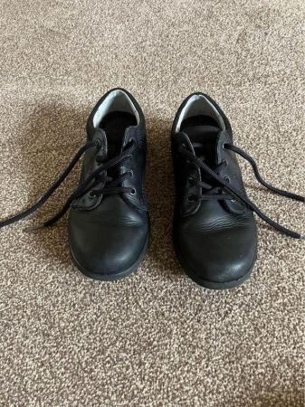 Image 1 of Boys Black School Shoes