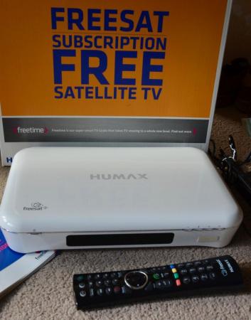 Image 1 of HUMAX HDR 1010S 1TB FREESAT HD RECEIVER / RECORDER