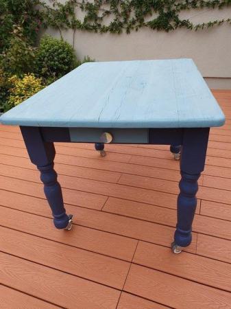 Image 2 of Upcycled Vintage Farmhouse Kitchen Table