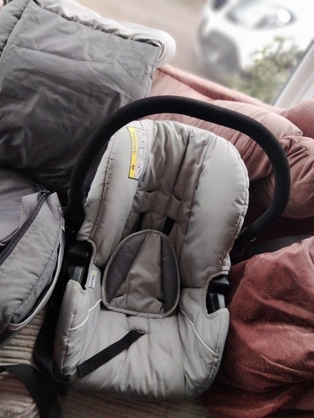 Preview of the first image of 3 in 1 push chair, grey.
