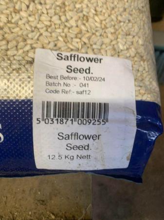 Image 2 of Safflower seeds 12.5kg For Birds