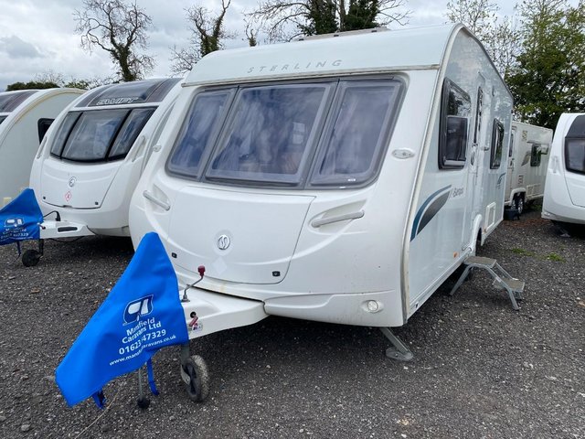 Preview of the first image of Sterling Europa 550, 2009, 4 Berth Caravan.