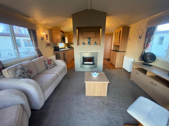 Preview of the first image of REDUCED PRICE DOUBLE GLAZED CENTRAL HEATED CARAVAN.