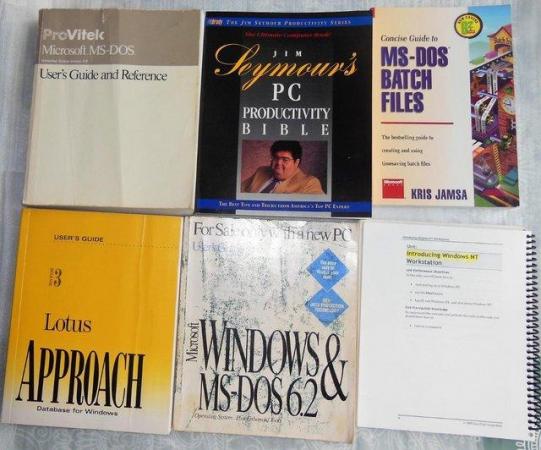 Image 1 of COMPUTER BOOKS -INFORMATION & USER GUIDEBOOKS