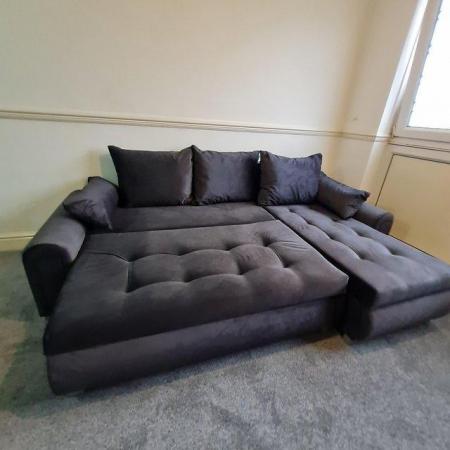 Image 2 of Universal Corner Sofa Bed with storage