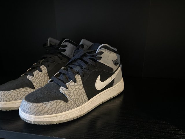 Preview of the first image of Air Jordan’s elephant print.