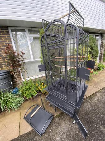 Image 5 of Large Premium Top Opening Parrot Cage -African Greys