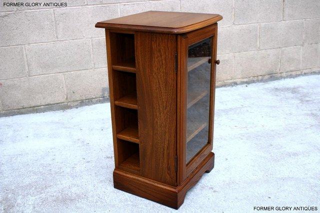 Image 88 of AN ERCOL GOLDEN DAWN CD CABINET CUPBOARD LAMP TABLE STAND