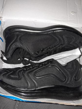 Image 2 of Pair of black Trainers size 2.5