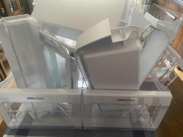 Image 1 of Samsung fridge shelves/spares/ice bucket