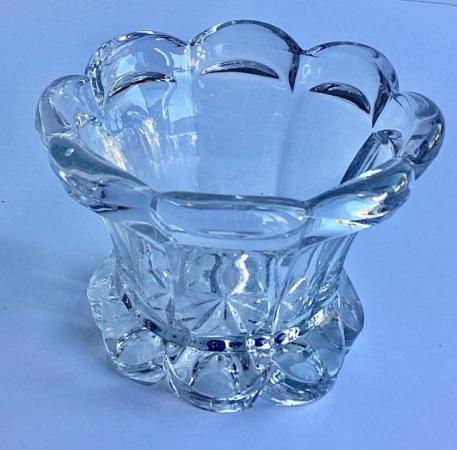 Image 2 of Vintage Lead Crystal Sweet Dish or Vase