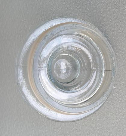 Image 10 of A Medium Sized Glass Storage Jar.  Height 8" (20cm)