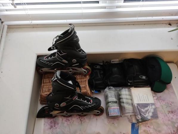 Image 2 of Get Rolling with Seismic: UK 11.5 Roller Blades - £50 ono