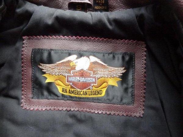 Image 7 of Brand new, unworn, Harley Davidson 95th Anniversary leather