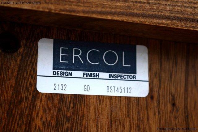 Image 55 of ERCOL GOLDEN DAWN CD CABINET CUPBOARD LAMP TABLE STAND RACK