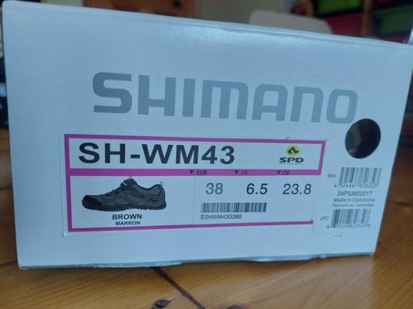 Image 3 of Brand new women's cycling shoes (SPD, Shimano), UK size 6