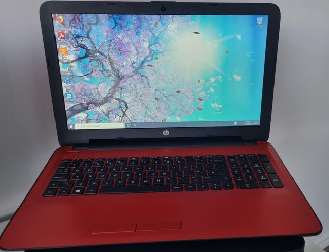 Preview of the first image of HP Notebook 15-BA079SA - RED- Excellent Condition Hardly Use.