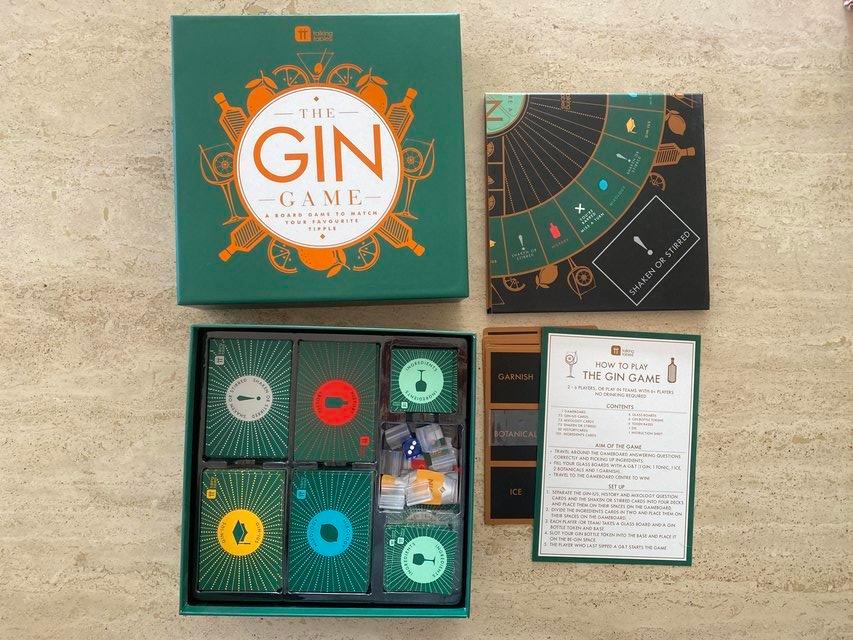 Preview of the first image of The Gin Board Game, never played.