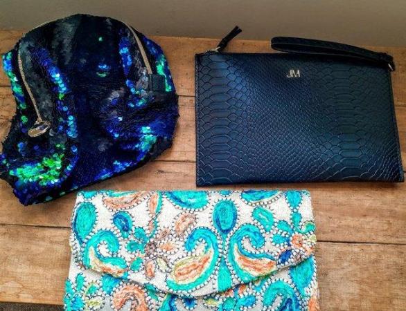 Image 1 of 3 gorgeous evening clutch bags