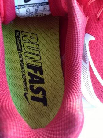 Image 2 of Nike Air Zoom Pegasus Red-Bright Mango Women's UK Size 4.5