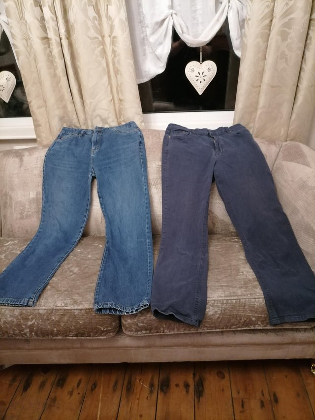Preview of the first image of Extra Long Mens Jeans two pairs.