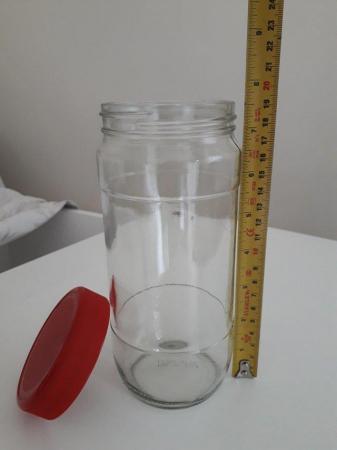 Image 2 of 24 LARGE GLASS STORAGE JARS FOR FREE