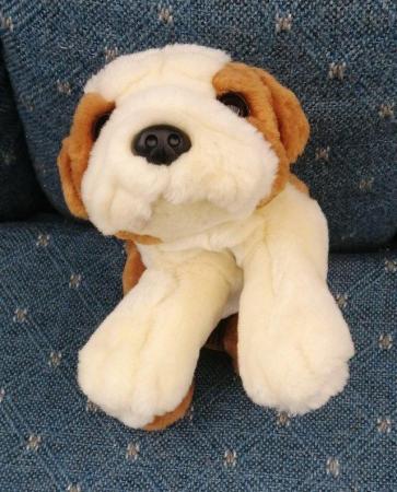 Image 13 of Keel Simply Soft Collection Puppy Dog Soft Toy.  Length 8".