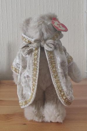 Image 2 of Ty Gwyndolyn All that Glitters Jointed Bear with Velvet Cape