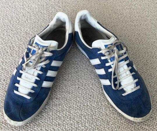 Image 3 of ADIDAS GAZELLE TRAINERS SIZE 7 BLUE SPORTS SHOES SNEAKERS