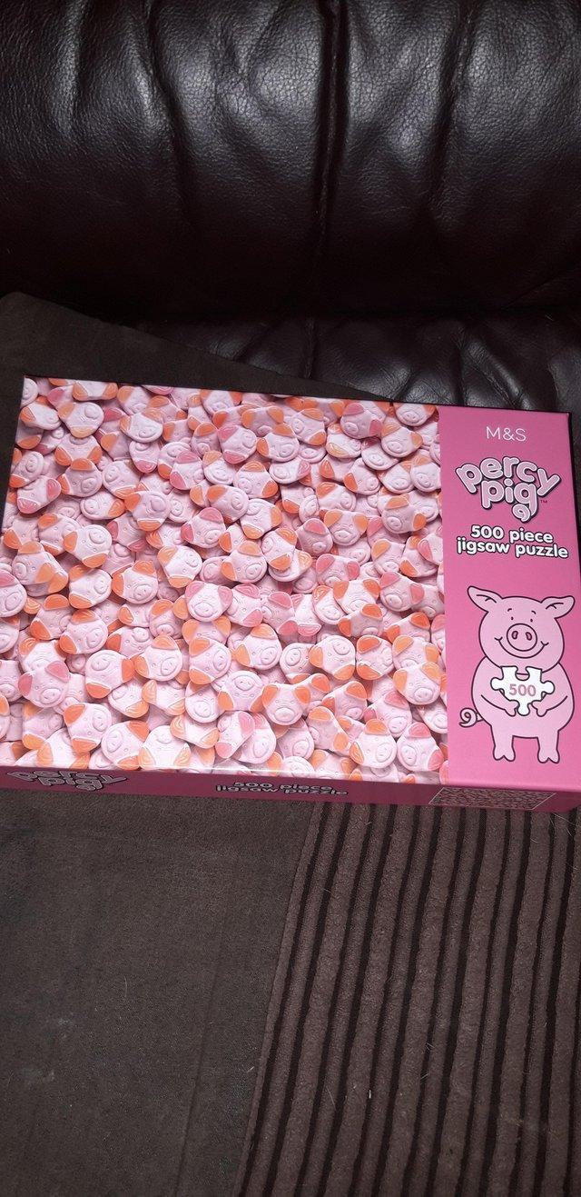 Preview of the first image of M&S Percy Pig Jigsaw New Boxed.
