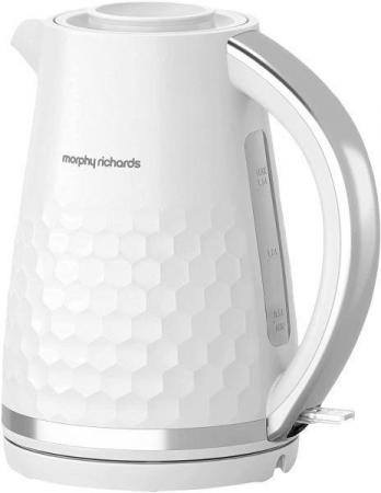 Image 1 of MORPHY RICHARDS HIVE WHITE KETTLE-1.5L-NEW