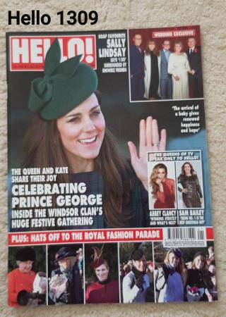 Image 1 of Hello Magazine 1309 -Prince George's 1st Christmas
