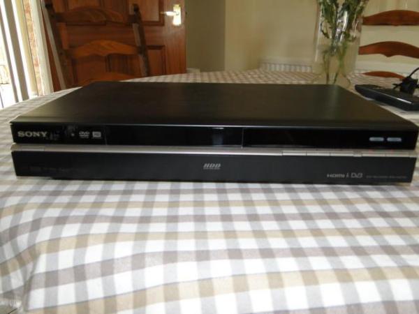 Image 2 of Sony DVD recorder Model No. RDR-HXD790 with remote control