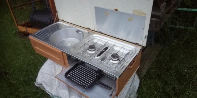 Preview of the first image of Vw camper van sink hob unit.