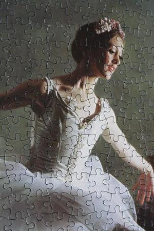 Image 2 of Vintage FALCON The Elite "Ballerina" Puzzle 500 Pieces