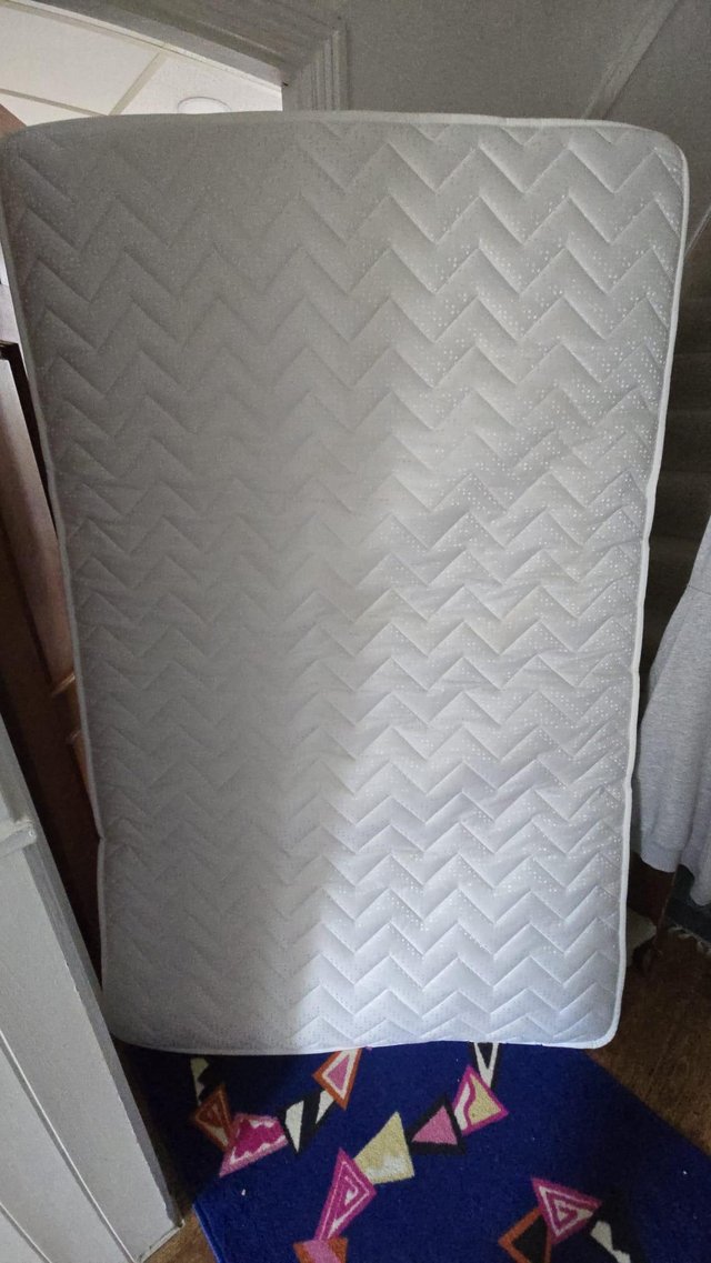 Preview of the first image of Free new small double mattress.