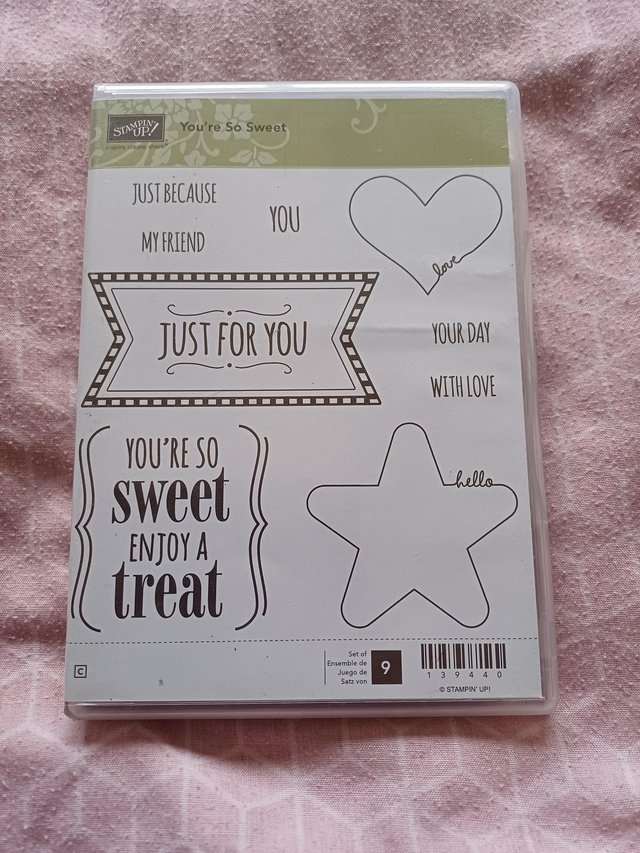 Preview of the first image of STAMPIN UP SET - You;re So Sweet.